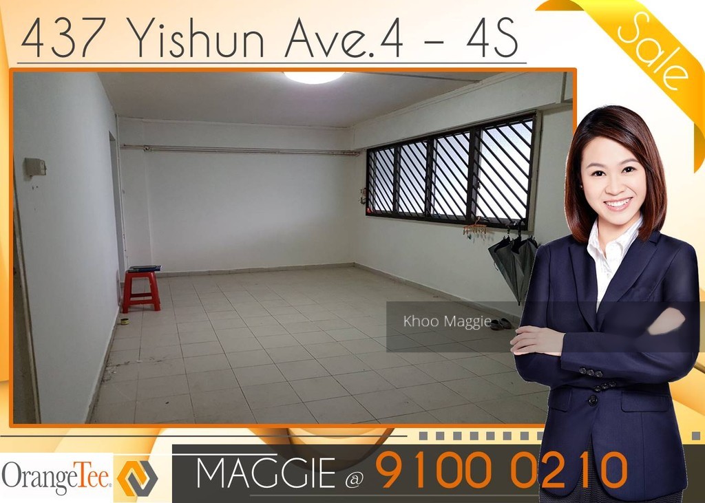 Blk 437 Yishun Avenue 6 (Yishun), HDB 4 Rooms #156974902